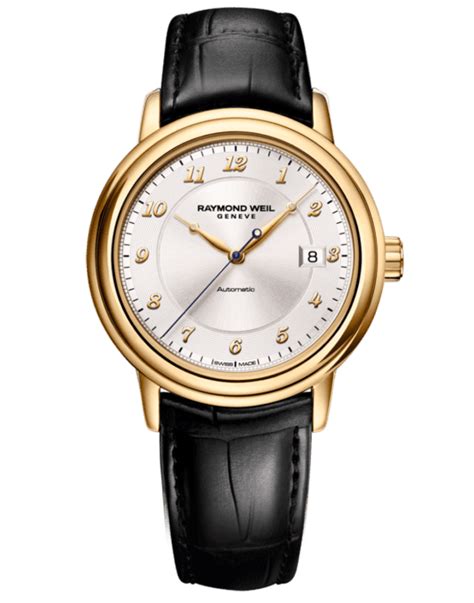 Maestro Tradition 18K Gold Watch .